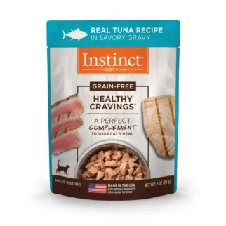 Nature's Variety Instinct Cat Pouch - Healthy Cravings Tuna 3oz - EXP 01-10-2026