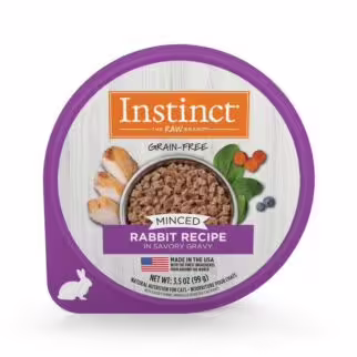 Nature's Variety Instinct 本能貓濕糧 無穀物免治兔肉柸 3.5oz