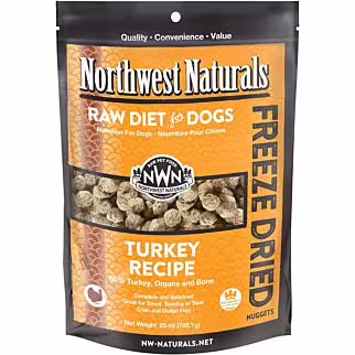 Northwest Naturals 凍乾脫水狗糧 - 火雞肉 25oz | 708g