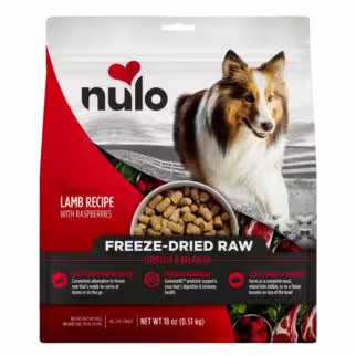 Nulo Dog Food - Freeze-dried - Lamb with Raspberries 18oz