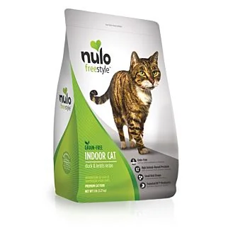 Nulo Cat Food - FreeStyle - Grain Free Indoor Duck & Lentils 5lb