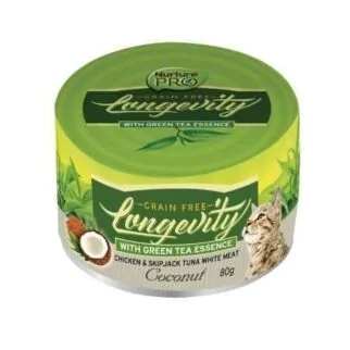 Nurture Pro Longevity 貓貓主食罐 - 椰子增強免疫力配方 80g
