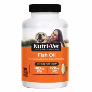 Nutri-Vet Dog Care - Fish Oil Softgels 100pc