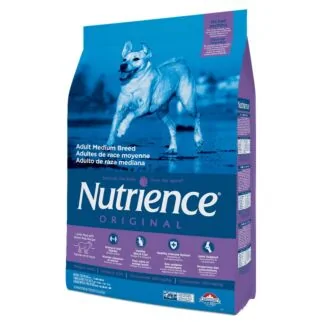 Nutrience 狗乾糧 - 中型犬 - 羊糙米 25lb