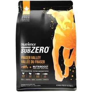Nutrience Dog Food - SUBZERO - Fraser Valley 22lb