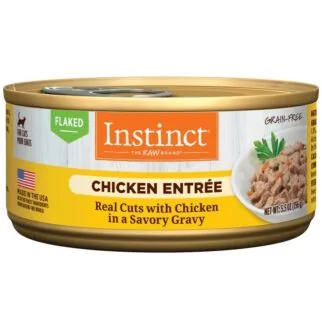 Nature's Variety Instinct (本能) 主食貓罐頭 - 無穀物肉汁雞肉片 5.5oz