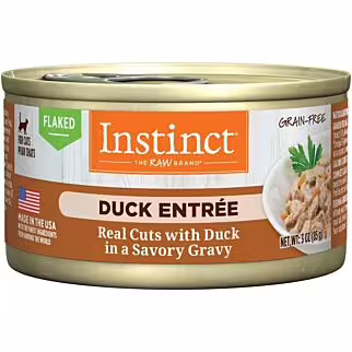 Nature's Variety Instinct (本能) 主食貓罐頭 - 無穀物肉汁鴨肉片