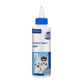 Virbac Ophta Clean Eye Cleanser for Cats & Dogs 125ml