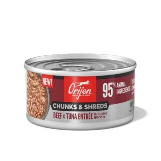 Orijen CANADA Cat Can - Chunks & Shreds - Beef & Tuna Entree 85g