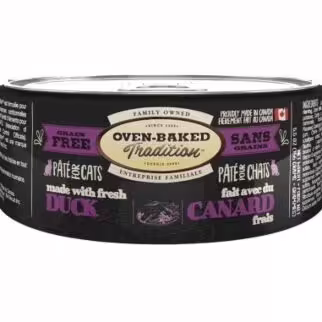 Oven Baked Cat Can - Grain Free Duck Pate 5.5oz