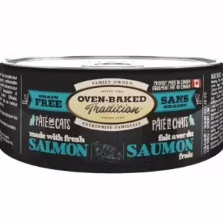 Oven Baked Cat Can - Grain Free Salmon Pate 5.5oz