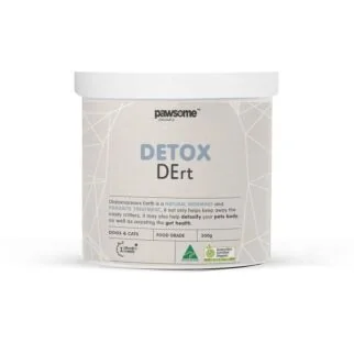 Pawsome Organics DEtox DErt Worming & Parasite Treatment Powder for Pet 300g