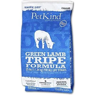 PetKind Grain Free Dog Food - Green Lamb Tripe