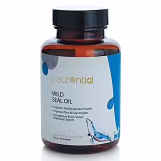 Petzential Wild Seal Oil Supplement for Cat & Dog (90 capsules) - EXP 30-09-2026