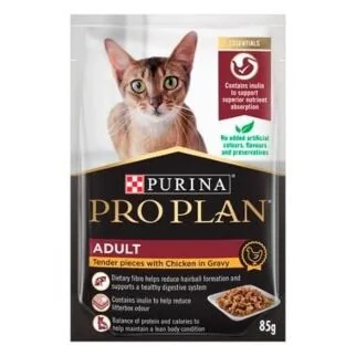 Purina Pro Plan 貓湯包 - 成貓配方 - 醬汁雞肉 85g