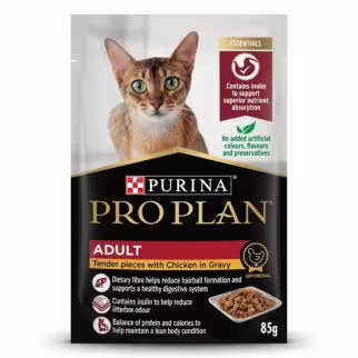 Purina Pro Plan 貓湯包 - 成貓配方 - 醬汁雞肉 85g