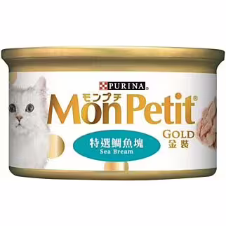 Purina Mon Petit Cat Can - Gold - Sea Bream 85g