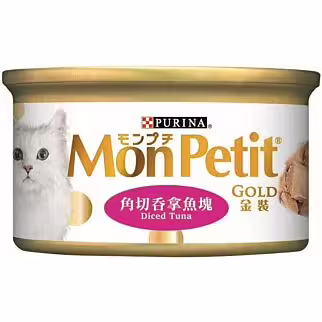 Purina Mon Petit Cat Can - Gold - Diced Tuna 85g