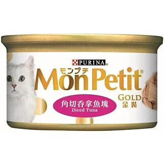 Purina Mon Petit Cat Can - Gold - Diced Tuna 85g