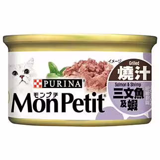 Purina Mon Petit Cat Can - Grilled Salmon & Shrimp 85g