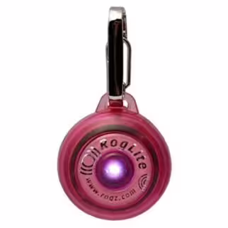 Rogz RogLite Safety Light Tag - Pink