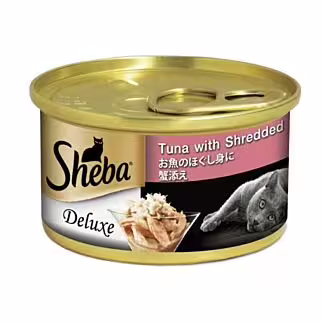 SHEBA Cat Can - Tuna & Crab in Gravy 85G