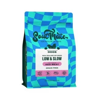 SoulMate Dog Food - Low & Slow - Air Dried Red Meat 500g - EXP 14-08-2026