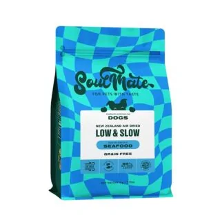 SoulMate Dog Food - Low & Slow - Air Dried Seafood 1kg - EXP 27-08-2026