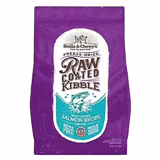 Stella & Chewys Cat Food - Raw Coated Kibble - Wild Caught Salmon 2.5lb