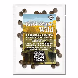 [Trial Pack] Taste Of The Wild Dog Food - Grain Free High Prairie - Bison & Roasted Venison