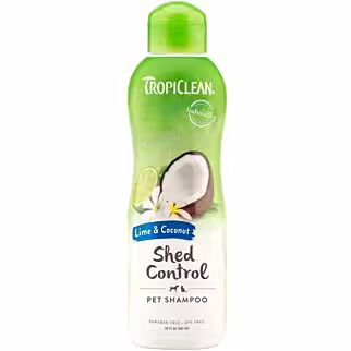 Tropiclean Pet Shampoo - Shed Control - Lime & Coconut 355ml