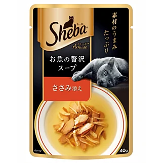 SHEBA Cat Soup - Tuna with Chicken 40g