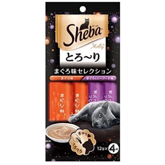 SHEBA Cat Treat - Melty Tuna Selection (12g x 4)