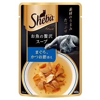 SHEBA Cat Soup - Tuna with Dried Bonito Flake 40g