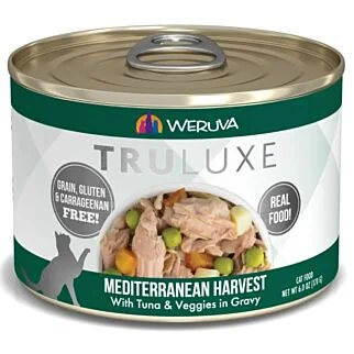 WERUVA TRULUXE Cat Can - Mediterranean Harvest - Tuna & Veggies in Gravy 85g | 3oz