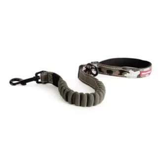EZYDOG - Zero Shock Leash - Green Camo 25in