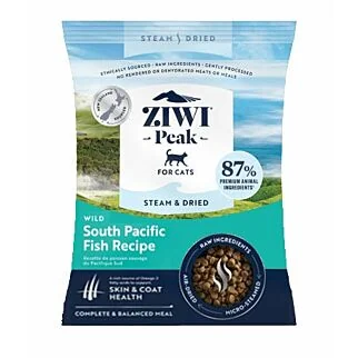 [試食裝] Ziwipeak新西蘭巔峰貓糧 - 柔蒸溫乾系列 - 無穀物野生南太平洋魚