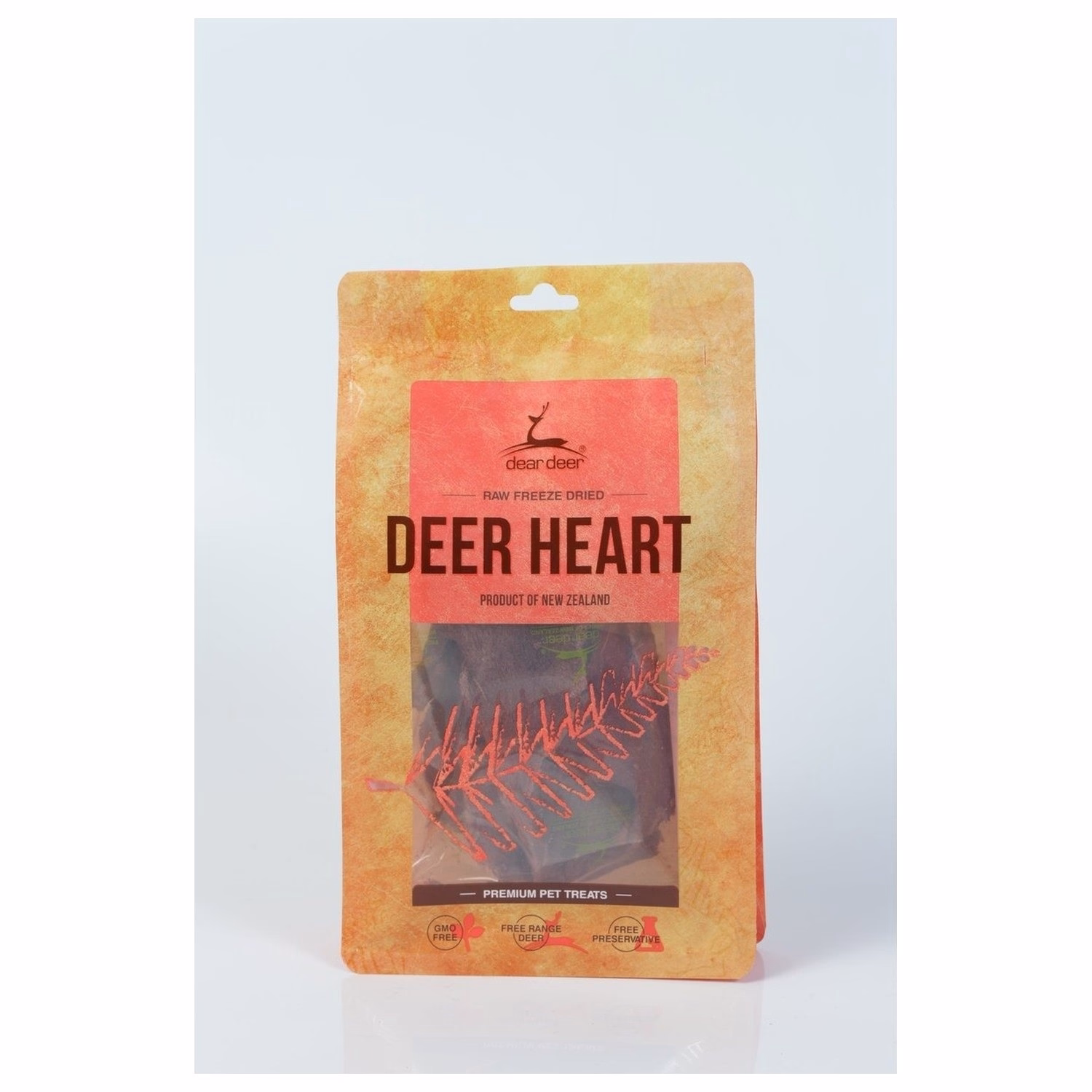 Dear Deer Cat & Dog Treat - Deer Heart 50g