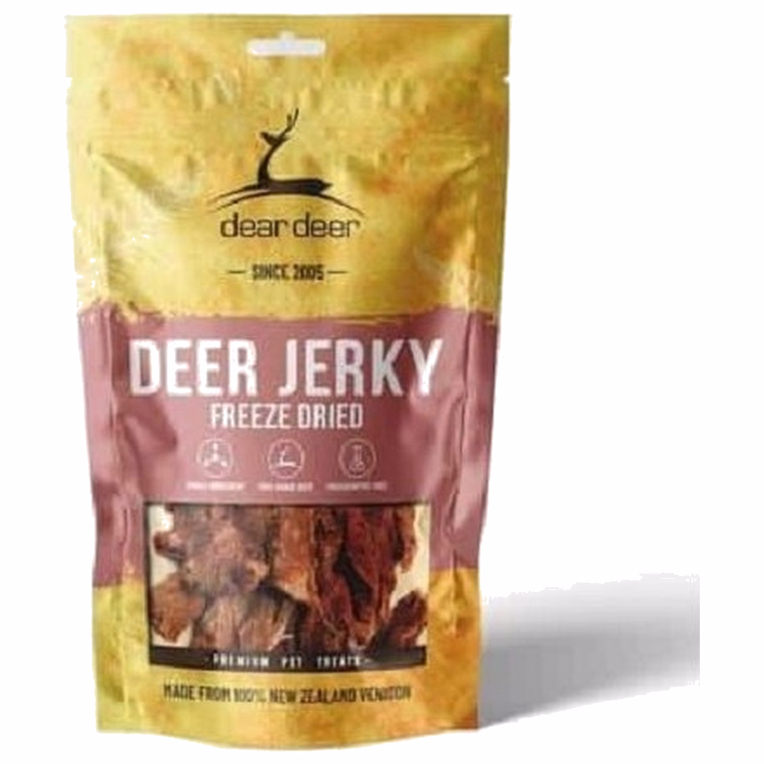 Dear Deer 貓狗小食 - 凍乾脫水生肉 - 鹿肉乾 40g