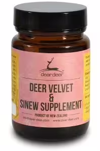 Dear Deer Cat & Dog Supplement - Velvet & Sinew (100 Tablets)