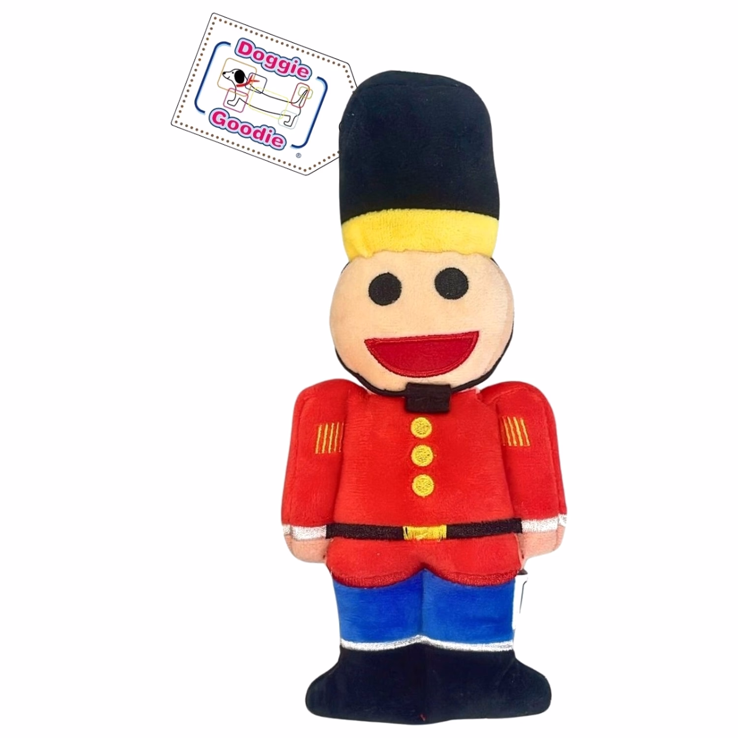 Doggie Goodie Dog Plush Toy With Squeaker - Toy Soldier