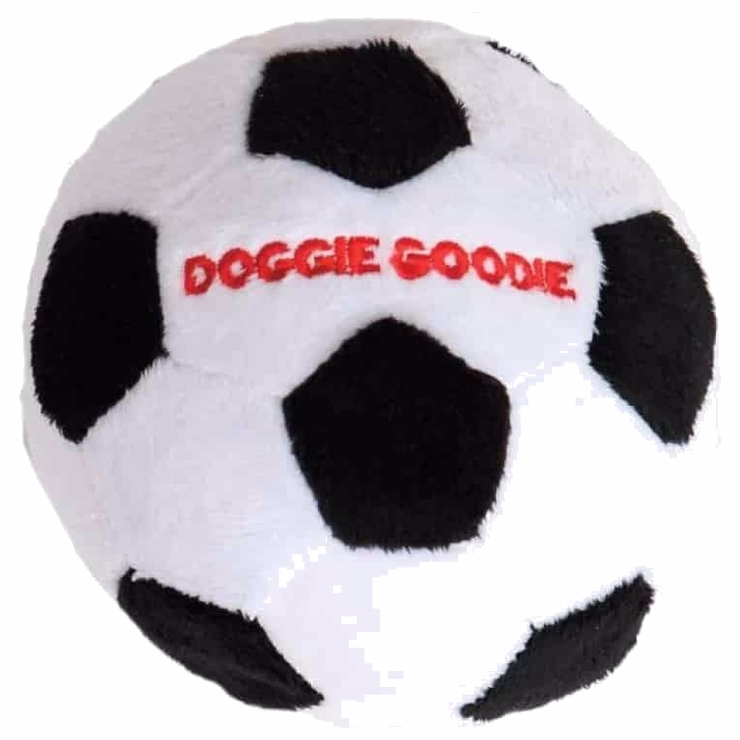 Doggie Goodie 狗狗毛絨發聲玩具 - 足球