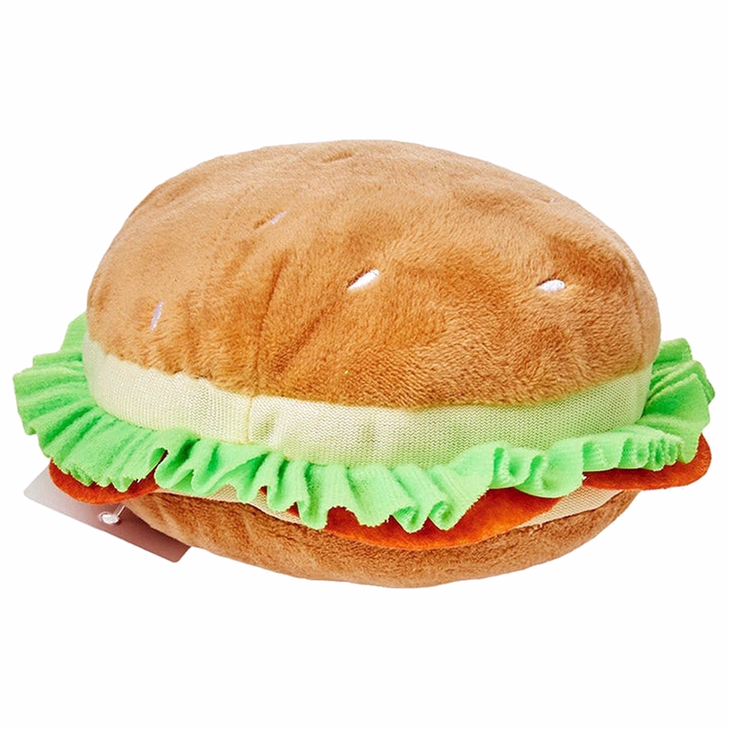 Doggie Goodie Dog Plush Toy With Squeaker - Mcdognald Burger