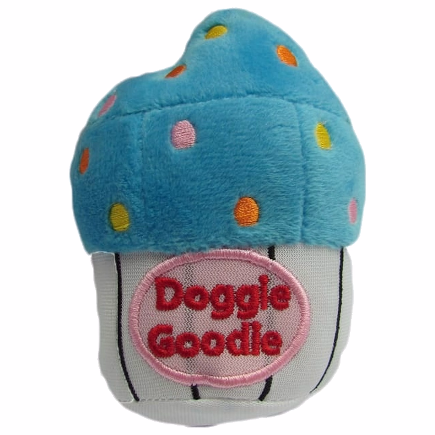 Doggie Goodie 狗狗毛絨發聲玩具 - 柸裝蛋糕