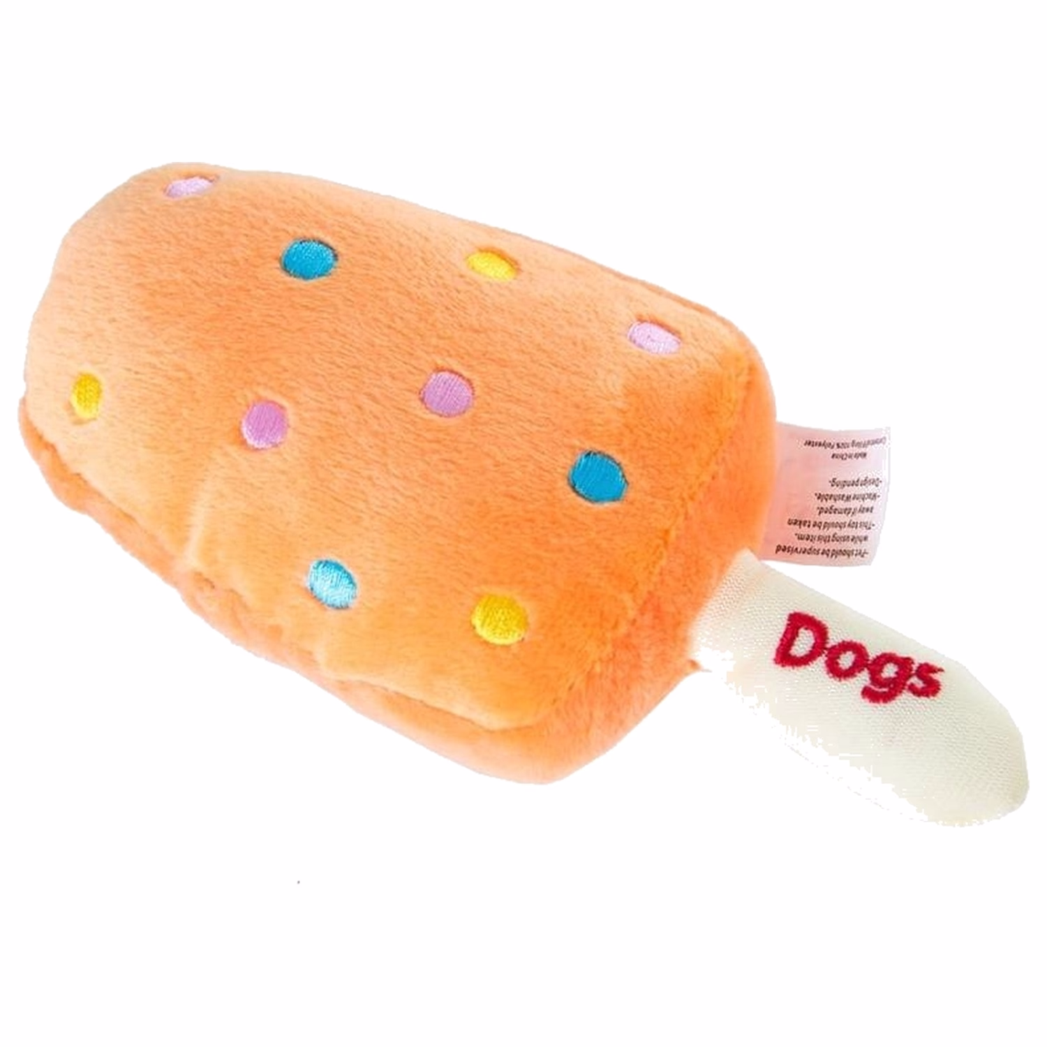 Doggie Goodie 狗狗毛絨發聲玩具 - 雪條