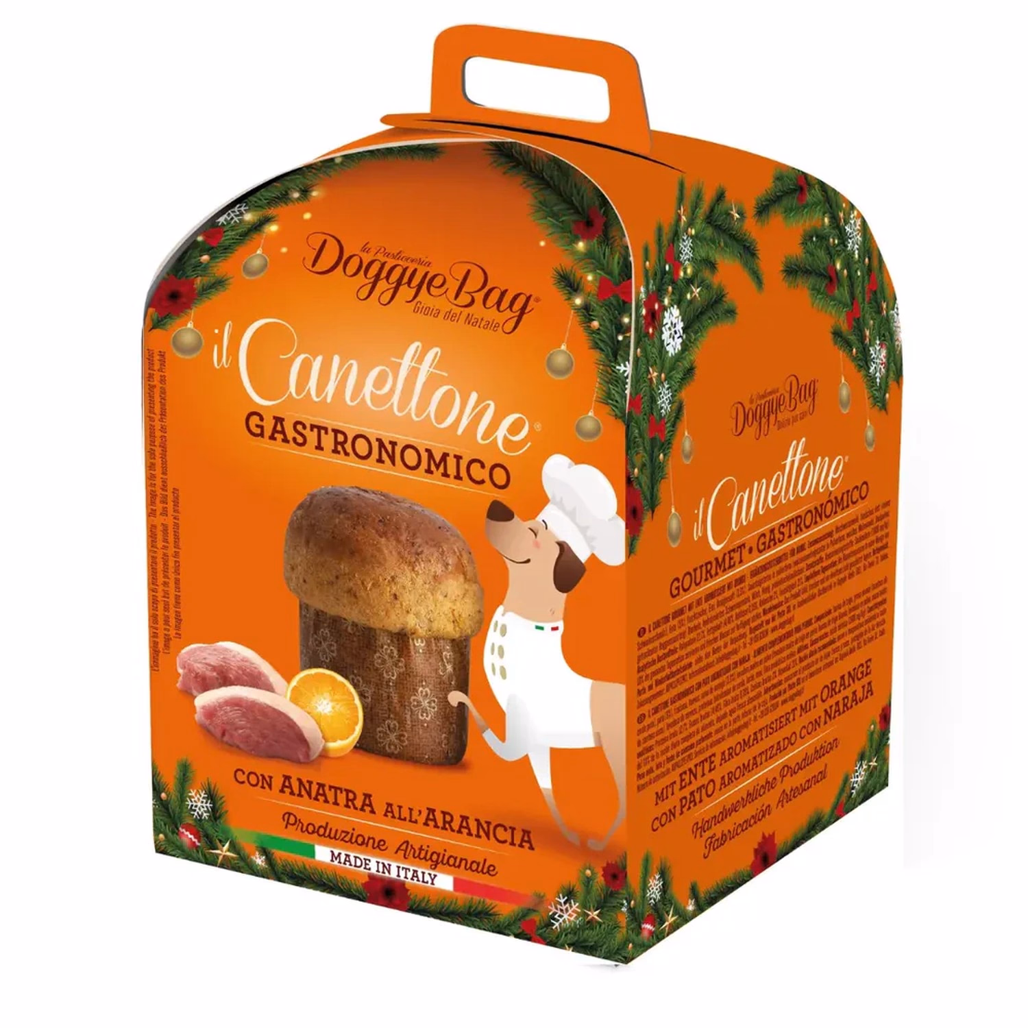 Doggye Bag Dog Treat - Canettone with Duck & Orange 125g