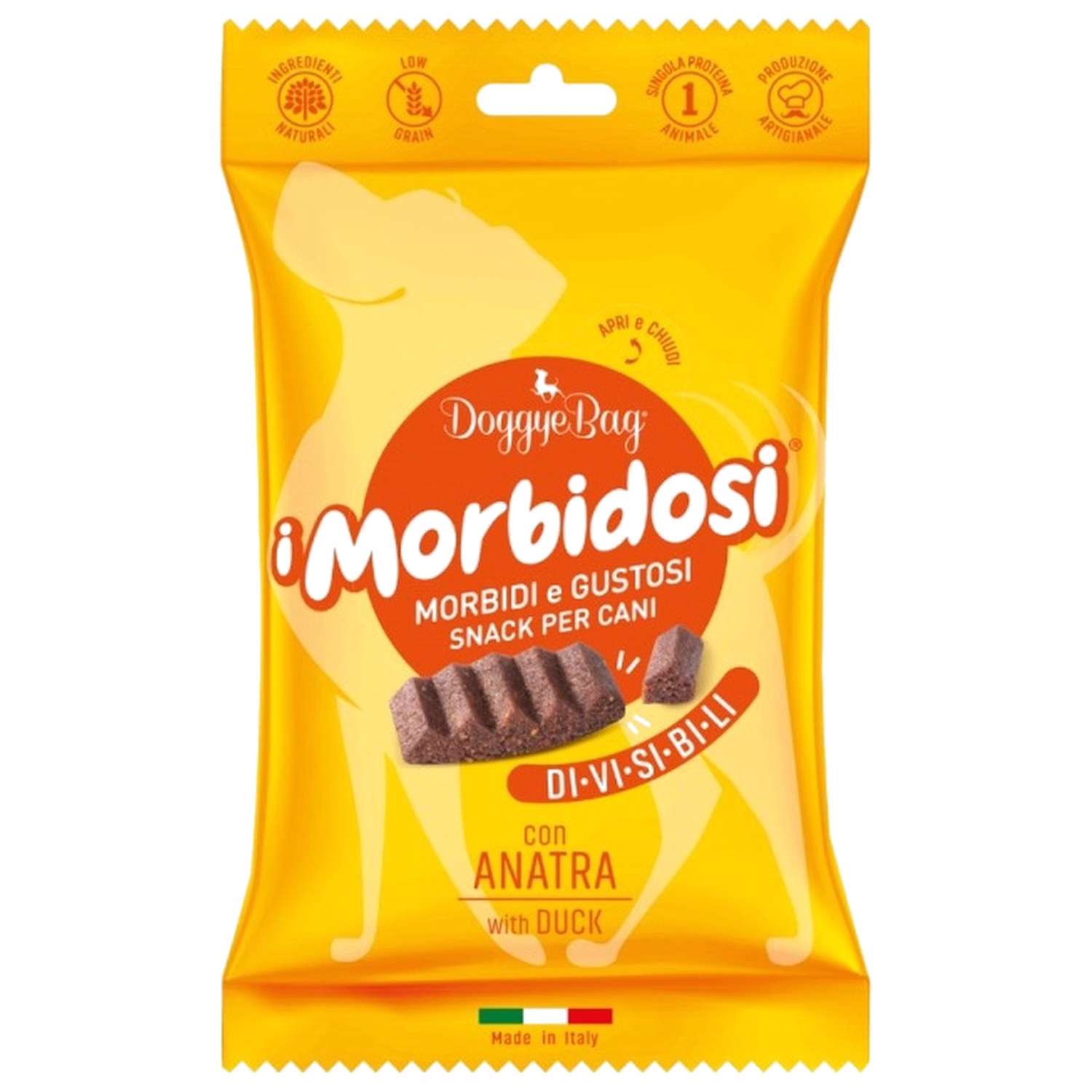 Doggye Bag Dog Soft Treat - I Morbidosi with Duck 90g