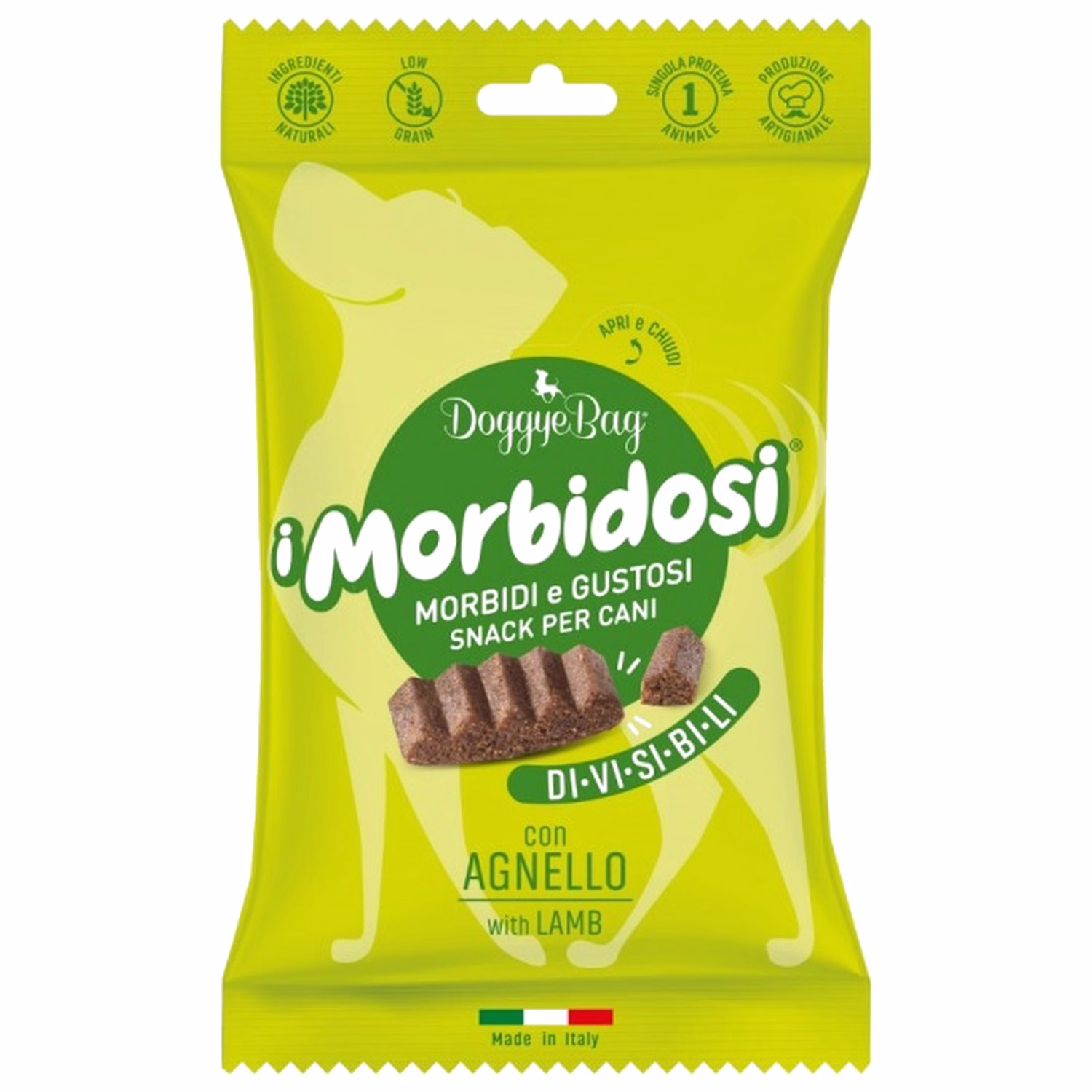 Doggye Bag Dog Soft Treat - I Morbidosi with Lamb 90g