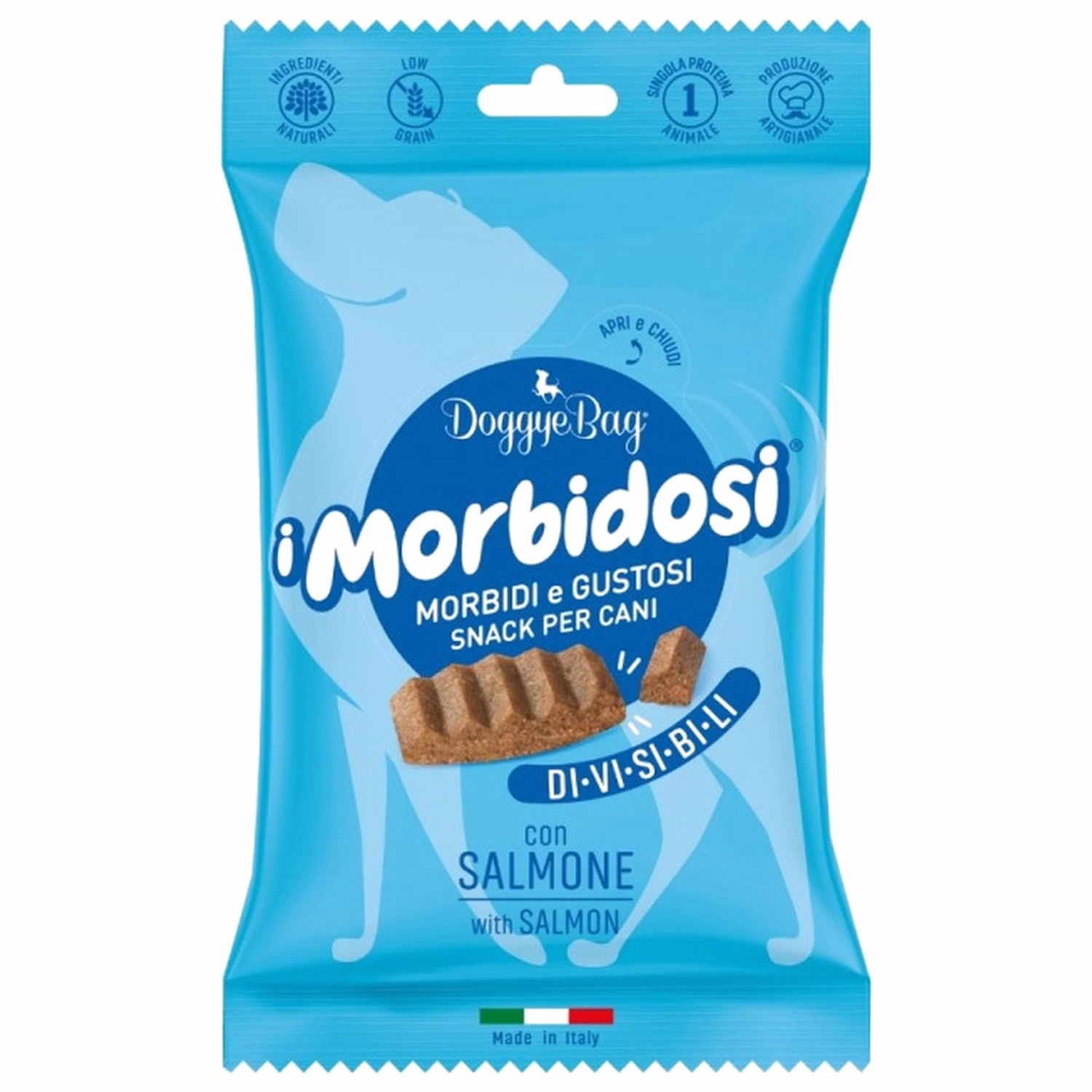 Doggye Bag Dog Soft Treat - I Morbidosi with Salmon 90g
