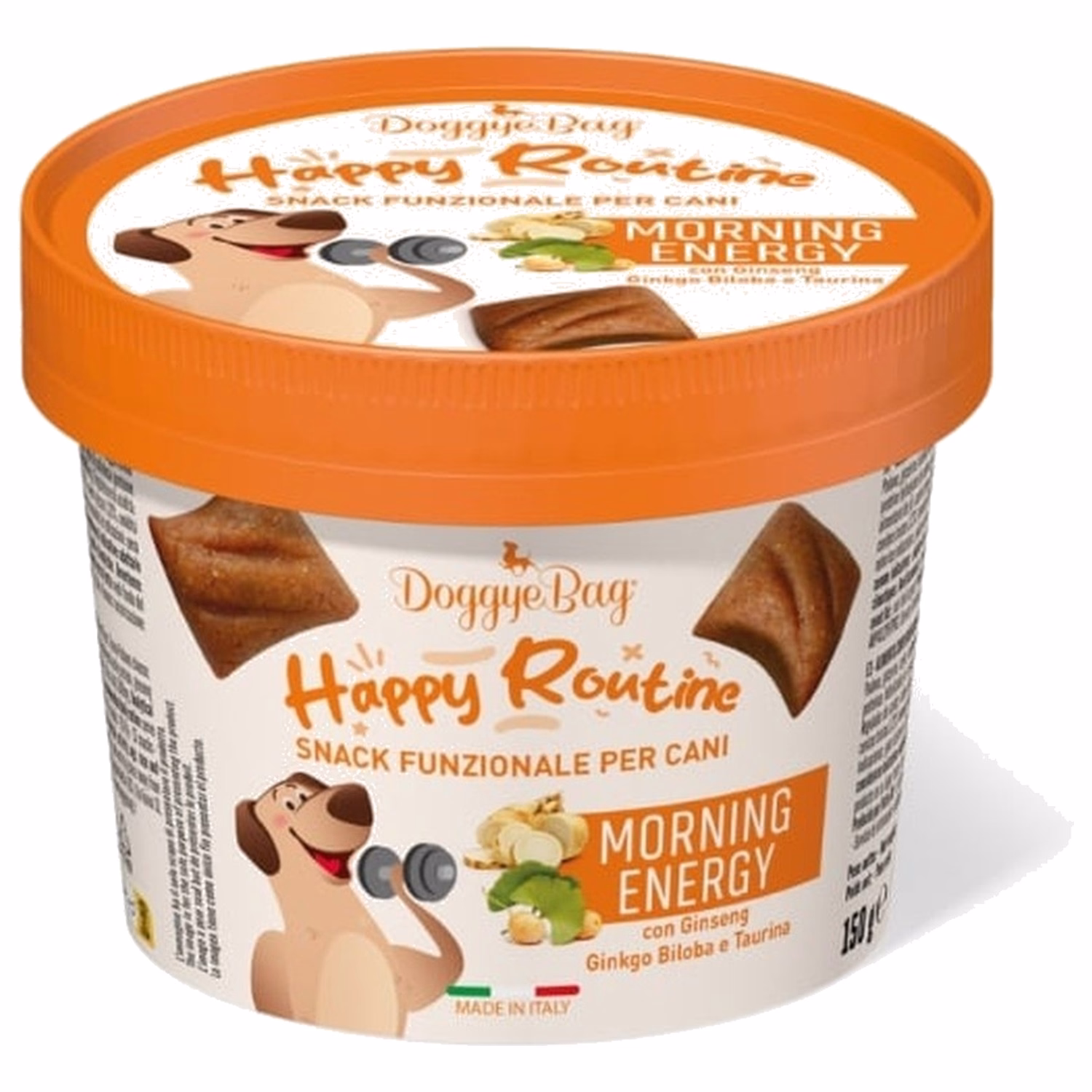 Doggye Bag Dog Soft Treat - Morning Energy with Ginseng Ginkgo Biloba and Taurine 150g